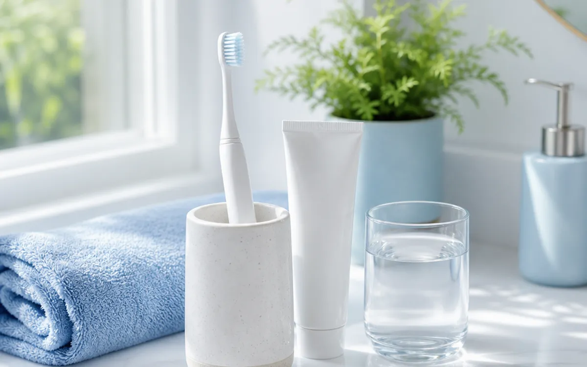 Morning oral health routine guide