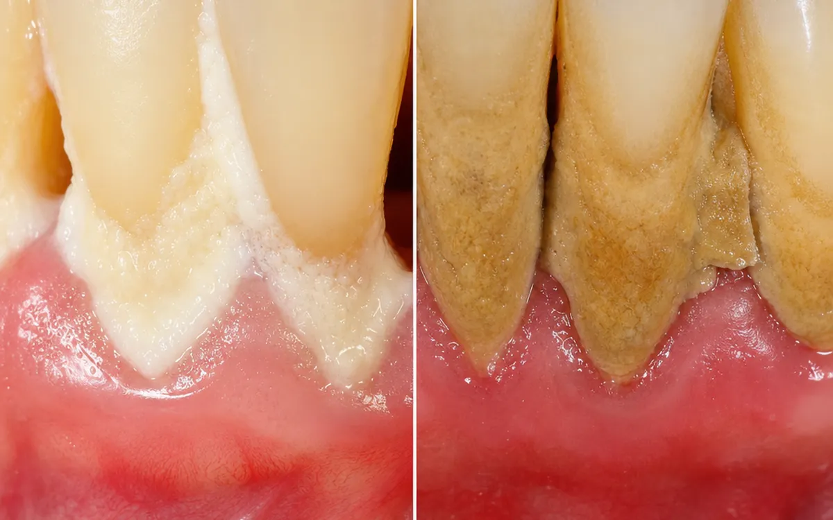 Plaque vs tartar difference